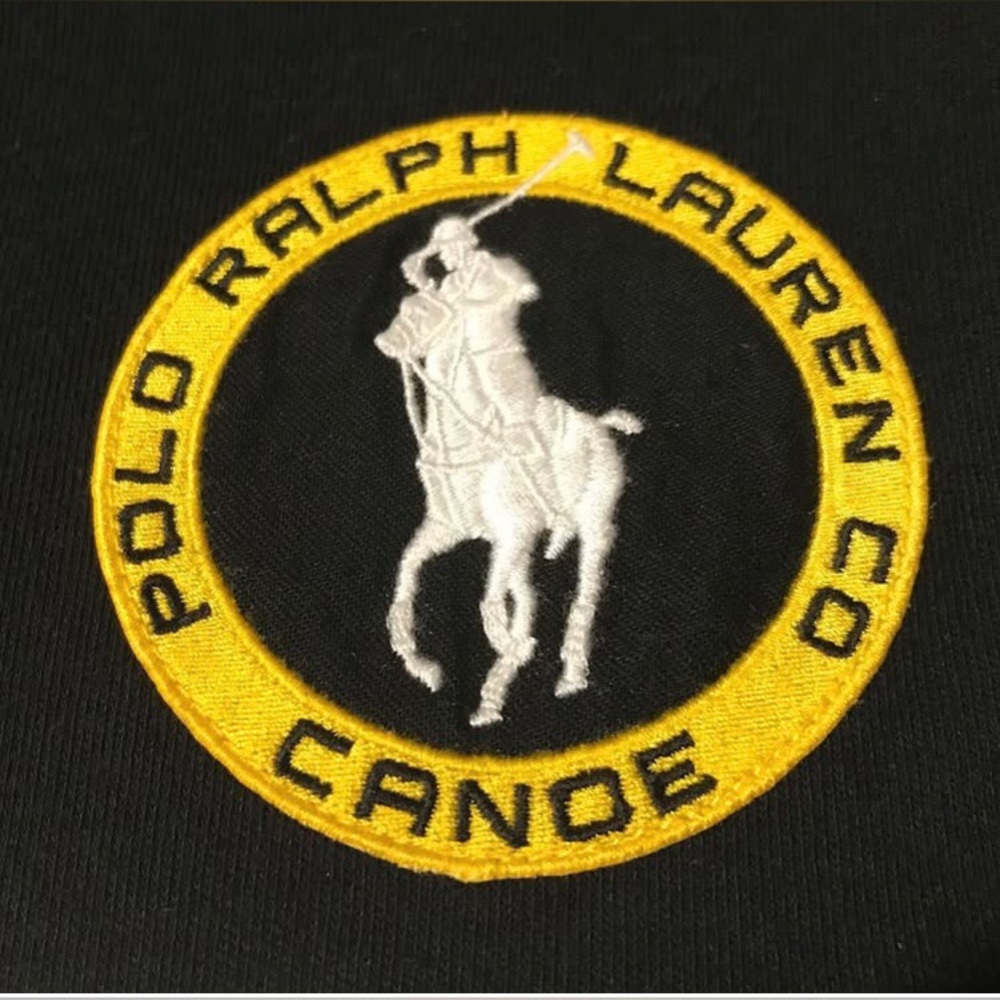 Vintage RALPH LAUREN POLO SLALOM WHITEWATER CANOE C1 CHALLENGE L Rlpc Rlx Skier - Picture 4 of 16